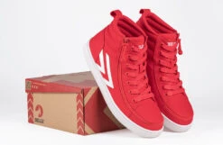 Men's Red/White BILLY CS Sneaker High Tops -Outlet Billy Footwear Store bm23142 600 on box 2 940x614 52454094319 o