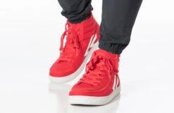 Men's Red/White BILLY CS Sneaker High Tops -Outlet Billy Footwear Store bm23142 600 studio standing 2 940x614 52633995839 o