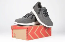 Men's Grey Suede BILLY Comfort Joggers -Outlet Billy Footwear Store bm23148 030 on box 3 940x614 52595143055 o